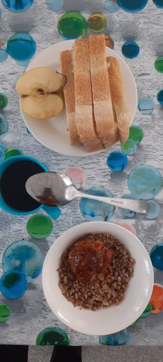 Меню школьной столовой 