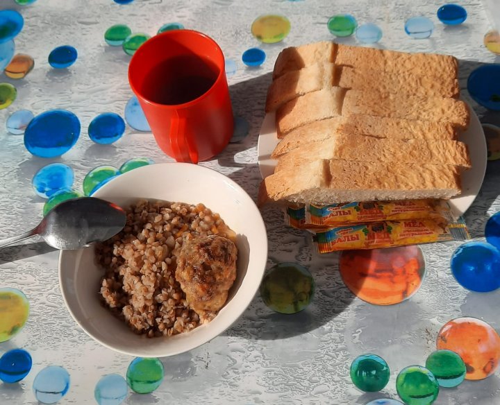 Меню школьной столовой 
